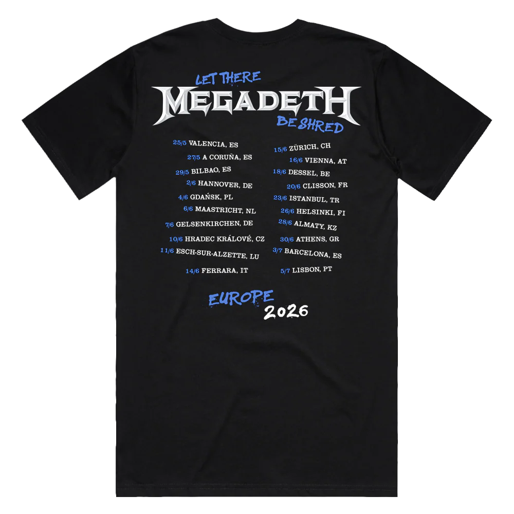 Megadeth EU Itin Tee - Image 3